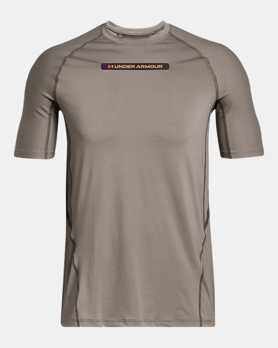 Men's UA RUSH™ SmartForm 2.0 Short Sleeve in Gray image number 7